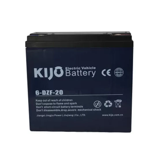 Аккумулятор Kijo 6-DZF-20 (12В/20 А·ч) - 3